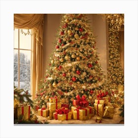 Christmas tree  Canvas Print