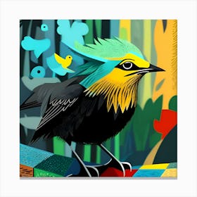 Bird Of Paradise Canvas Print