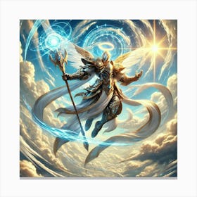 Grand Marshal Aetheron Aerial Mastery Converted Canvas Print