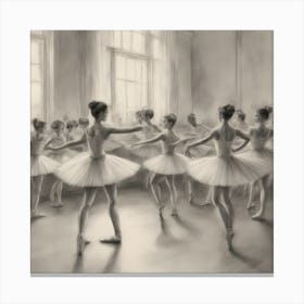 Ballet Dancers 1 Canvas Print