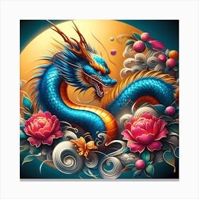 Chinese Dragon 4 Canvas Print