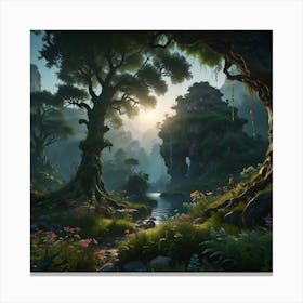 Forest 16 Canvas Print