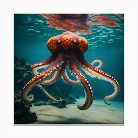 Octopus 4 Canvas Print