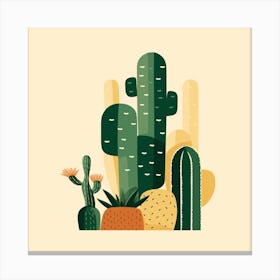 Cactus 9 Canvas Print