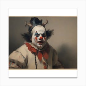 Clown Canvas Print
