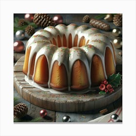 Bundt Cake 1 Canvas Print