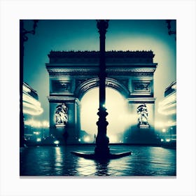 Arc De Triomphe Paris 11 Canvas Print