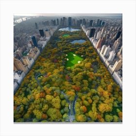 Central Park Canvas Print