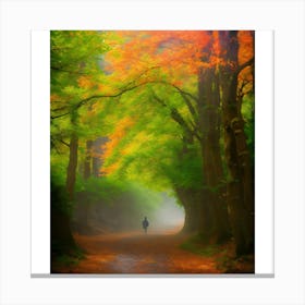 Walk In The Woods 2 Canvas Print