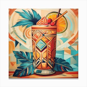 Tiki Drink 6 Canvas Print