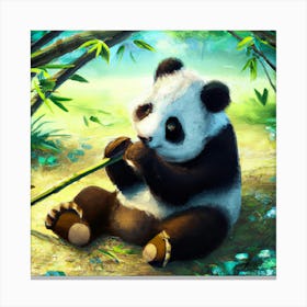 Panda Bear Canvas Print