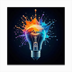 Light Bulb 5 Canvas Print