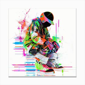 Skateboarder 7 Canvas Print