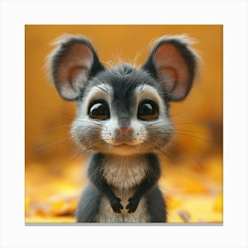 Cute Mouse 18 Canvas Print