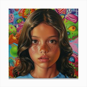 'The Little Girl' Canvas Print