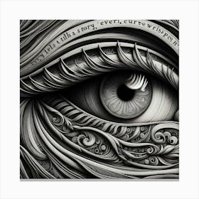 Eye Of The Beholder Canvas Print