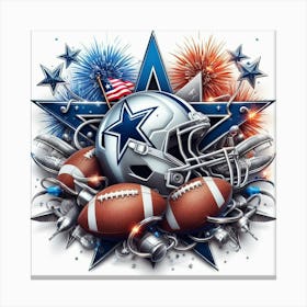 Dallas Cowboys 5 Canvas Print