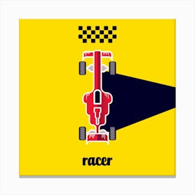 Racer Four Canvas Print