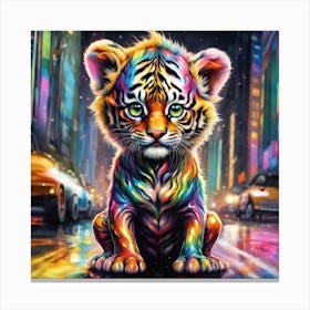 Tiger Cub 2 Canvas Print