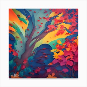 Autumn Leaves Canvas Print