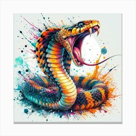 Cobra Painting 2 Canvas Print
