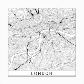 London Map  I Canvas Print