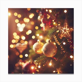 Christmas Tree Canvas Print