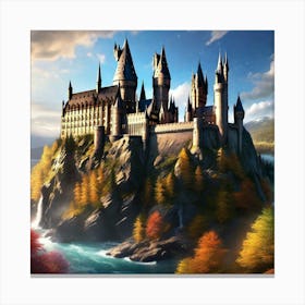 Hogwarts Castle 21 Canvas Print