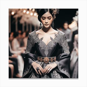 Asian Fashion Canvas Print