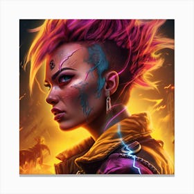 Cyberpunk 2077 Canvas Print