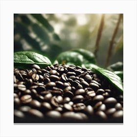 Coffee Beans 56 Canvas Print