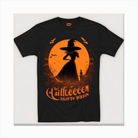 Halloween Witch Canvas Print