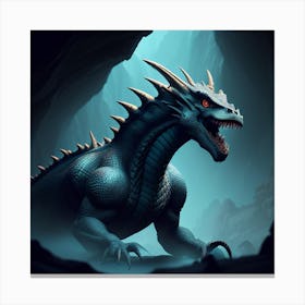 Dragon Hd Wallpaper Canvas Print