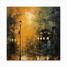 City At Night Canvas Print