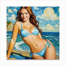 Sexy Girlfyh Canvas Print