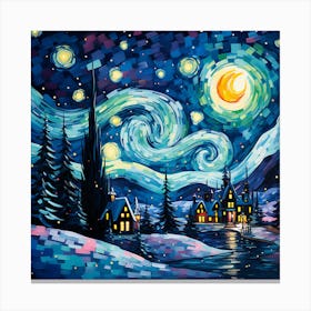 Starry Night 16 Canvas Print