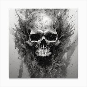 Skull Art 8 Canvas Print