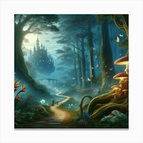 Fairytale Forest 2 Canvas Print