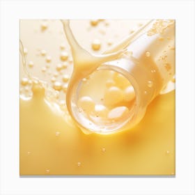 Golden Mist Skincare V1 Canvas Print