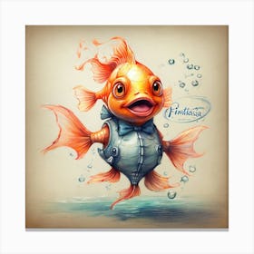 Goldfish 27 Canvas Print