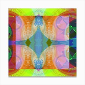 Abstract Psychedelic Art Canvas Print