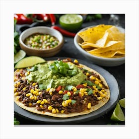 Mexican Tacos Canvas Print