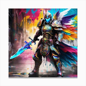 Faerie Warrior Canvas Print