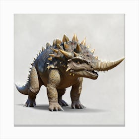 Triceratops 9 Canvas Print