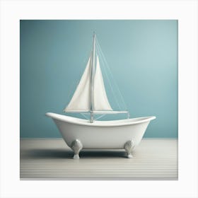 Sailtub Canvas Print