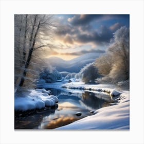 Snowy River 1 Canvas Print