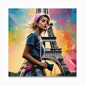 Paris 3 Canvas Print