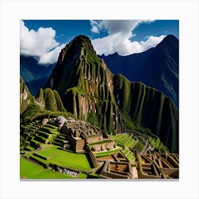 Machu Picchu Canvas Print