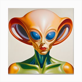 Alien 9 Canvas Print