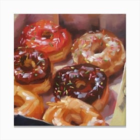 Donuts Canvas Print